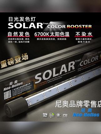 SOLAR尼奥雷龙鱼专用灯二代吉罗鱼灯全光普led鱼缸灯观赏照明增艳#SOLAR鱼灯 #尼奥雷龙鱼灯 #鱼缸照明 #全光普灯 #观赏鱼灯
