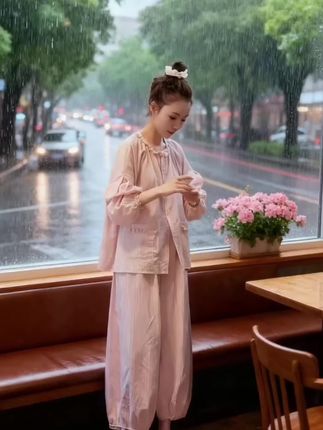 #睡衣家居服#不挑年龄不挑身材 #在家也要美美哒#春秋穿搭 #可外穿家居服