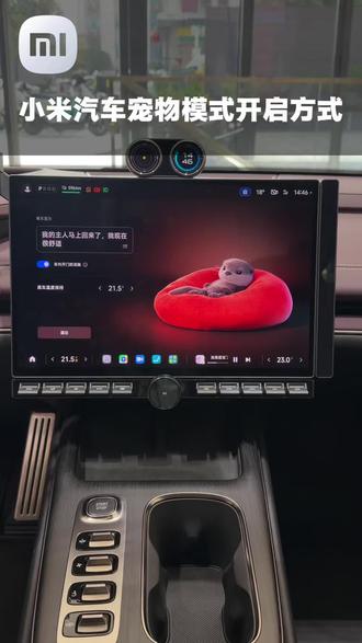 各位养宠的家长们,今天教大家怎么开启小米汽车的宠物模式 #小米汽车 #宠物模式 #小米su7 #小米yu7
