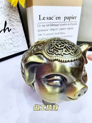 烟灰缸 欧式烟灰缸 精美个性餐厅收缸 家居卧室轻奢防飞灰烟味带盖#烟灰缸 #十二生肖烟灰缸 #防飞灰烟灰缸 #欧式烟灰缸