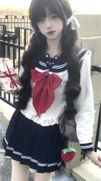 我真的不行了 喵太 你们家想干嘛#jk#好物分享#水手服