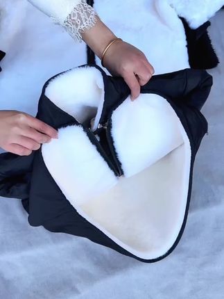 #羊皮袄#棉服#皮毛一体#抗寒保暖#一件过冬