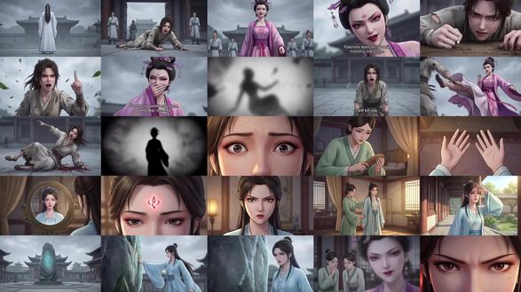 Gemini封神的多宫格提示词 Gemini配合无限画布,好用到爆!#AIGC#灵感画布 #gemini#分镜