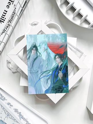 二哈一伞微雨 #二哈和他的白猫师尊 #墨燃 #楚晚宁