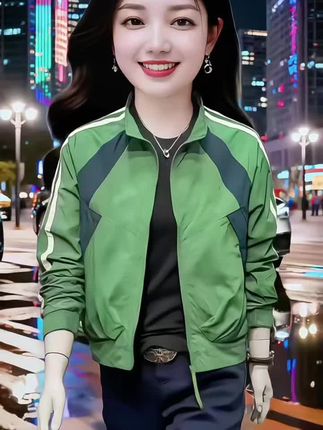 罗蒙韩版工装外套男潮牌高级感春秋季2025新款休闲痞帅飞行员夹克#高级感穿搭 #潮流穿搭 #夹克外套 #外套 #向往的生活9这样 @DOU+上热门