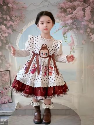#拉布布 #洛丽塔 #女童连衣裙 #公主裙