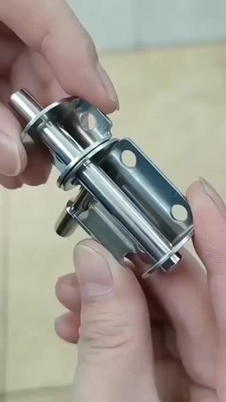 不锈钢插销门栓免打孔升级防盗木门房卫生间插锁老式推拉门锁 #不锈钢插销 #免打孔门锁 #老式门锁 #防盗插销 #门栓