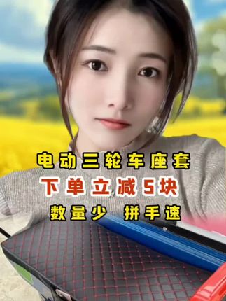#三轮车座套全包