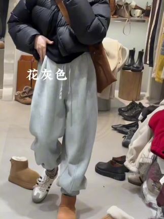 #运动卫裤#早秋新款#ootd穿搭 #显瘦穿搭 #哈伦裤