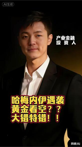 金融产业:哈梅内伊遇袭黄金看空全错!A股周一低开就是捡钱机会!#哈梅内伊遇袭 #黄金走势 #A股开盘 #霍尔木兹海峡关闭 #金融 @环球网 @参考消息 @央视财经 @凤凰卫视 @观察者网