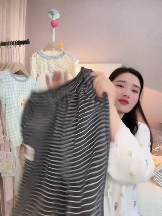 #高品质童装 #女童冬季加绒条绒卫裤 #女宝穿搭