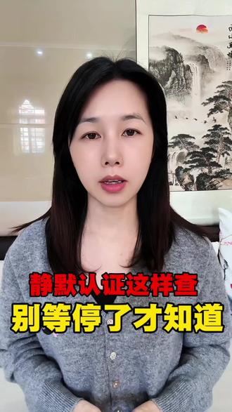 静默认证这样查 别等停了才知道#静默认证 #养老金认证 #电子社保卡 #社保知识 #阿美与您同行