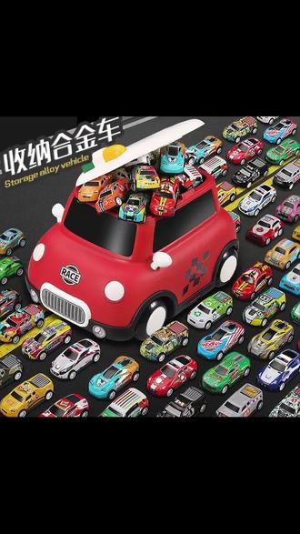 金属小汽车幼儿宝宝车男孩3-6岁回力车益智惯性男儿童玩具车30pcs#玩具车#礼物#玩具#好物分享