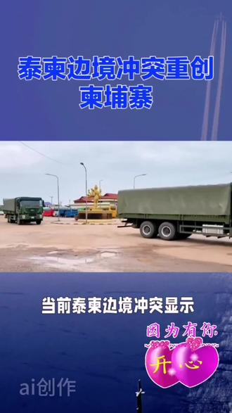 泰柬边境冲突重创柬埔寨 #头条 #泰国安全 #新闻 @抖音小助手 #热点 #资讯