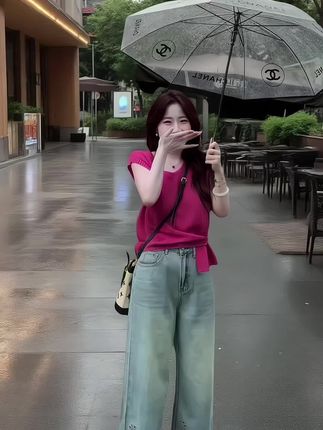 显白#小个子显高显瘦穿搭 #夏季穿搭 #韩系穿搭 #气质范 #ootd穿搭