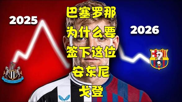 【中文播报】巴塞罗那为什么要签下这位安东尼戈登 【专题节目】巴萨为什么签下安东尼·戈登? #巴塞罗那 #安东尼·戈登 #足球的魅力