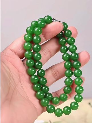 高品绿玛瑙项链 #珠宝首饰 #项链