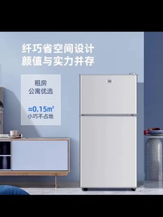 小冰箱小体积不占地,容量也够租房使用,确定不要一台吗? #小冰箱 #租房冰箱 #小户型冰箱 #冰箱