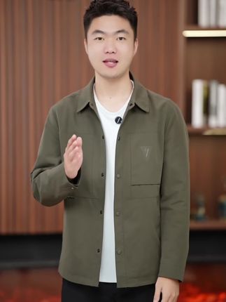 老公穿上脱不下来了,好搭配 #品质男装 #夹克外套 #男士外套