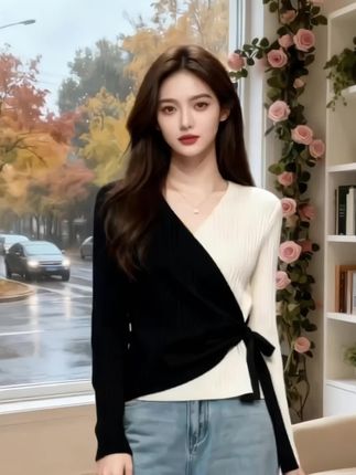 #在时装周看见东方美 #秋冬穿搭新鲜感在线#这个秋天被琥珀系治了  #请欣赏赵露思的今日穿 #秋冬穿搭新鲜感在线