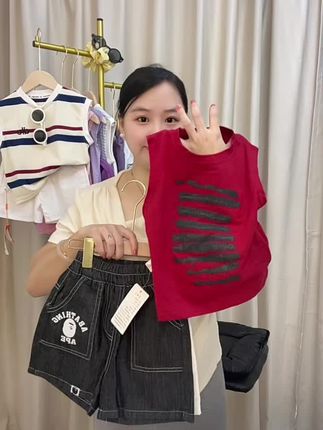 整套搭配 帅气翻倍! 谁能不爱亮色系 面料价格都是麻麻们收到夸👍的! #面料纯棉面料#每日穿搭 #潮酷时尚