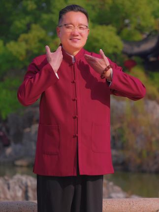 天气越来越冷了,给父亲来一件好看的喜庆的国风唐装,暖身又暖心#国风古韵 #唐装 #新国风套装 #新中式 #中国风