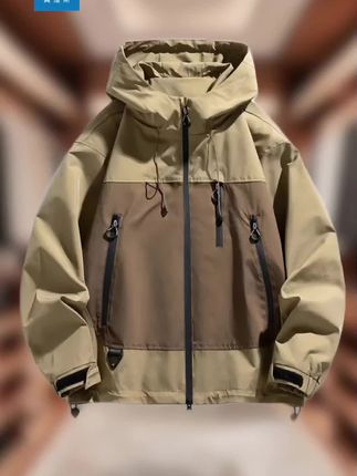真维斯拼接撞色款外套男士新品潮流百搭春秋冬夹克 #春秋穿搭 #男士外套 #夹克外套 #潮流穿搭 #品质男装