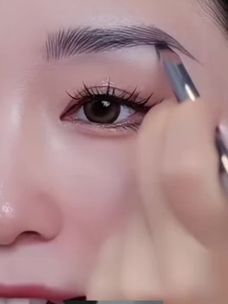 AKK化妆师防水防汗野生眉笔线条设计根根分明纹绣师硬芯眉笔新手#野生眉笔#防水眉笔#眉笔#眉笔推荐