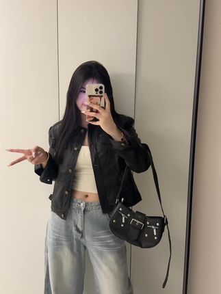 #牛仔裤 #今日穿搭 #辣妹穿搭 #显瘦搭配 #韩式穿搭