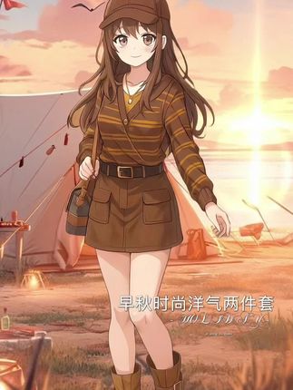 #秋季新款 #休闲两件套 #面料柔软舒适 #小个子穿搭 #爆款热卖中