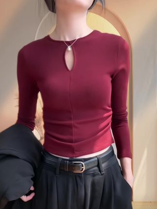 #分享今日穿搭 #百搭打底衫#分享穿搭搭 #休闲穿搭