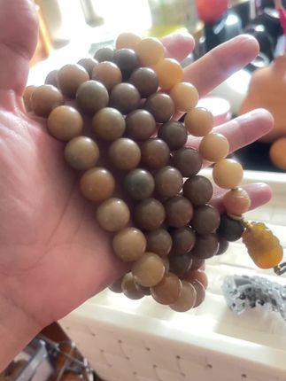 菩提根给老爸盘了一个多月好亮了,像有点挂瓷了😄#盘它
