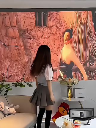 #投影仪 #智能投影仪#高清投影仪#在家看电影#智能家居