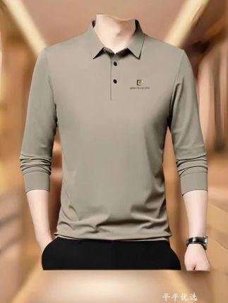 #polo衫 #品质男装 #polo衫穿搭 #春秋新款 #长袖polo衫