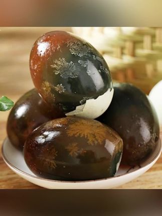 #郝劭文 推荐#皮蛋 #流心皮蛋 #皮蛋推荐 #溏心皮蛋鄱阳湖松花溏心皮蛋传统无铅工艺