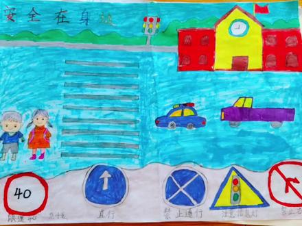 交通安全日专题#小学生手抄报