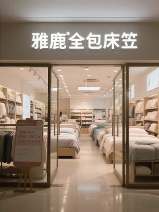 雅鹿全包床笠#床笠#家纺床上用品#高端大气上档次#床上用品@抖加 上热门 dout 热点宝