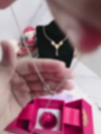 爆款闪珠项链#项链#足银925项链