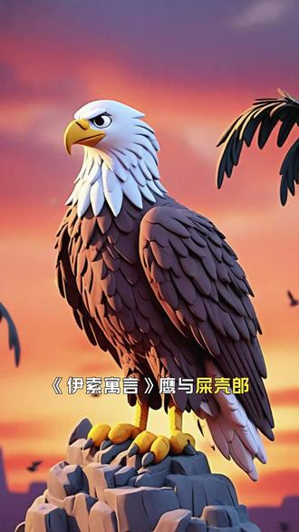 伊索寓言 鹰与屎壳郎 伊索寓言 鹰与屎壳郎 #伊索寓言 #鹰与屎壳郎