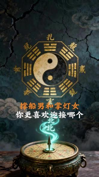 撑船男和掌灯女你更希望哪个的到来 #科普 #知识分享