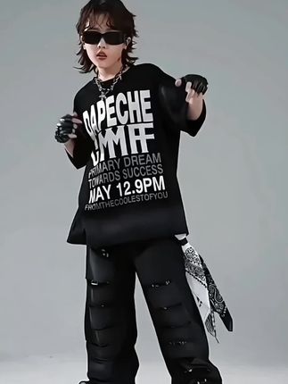 #街舞#嘻哈#表演服#潮服