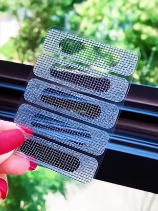 门窗流水孔防蚊贴铝合金窗户排水口盖补丁防昆虫可修补贴#蚊子再也进不来了#防蚊纱窗贴