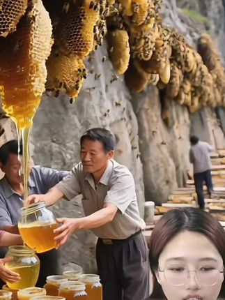#天然蜂蜜 #深山土蜂蜜 #强烈推荐 2斤装【支持检测】农家悬崖土蜂蜜天然原生态土蜂蜜0添加