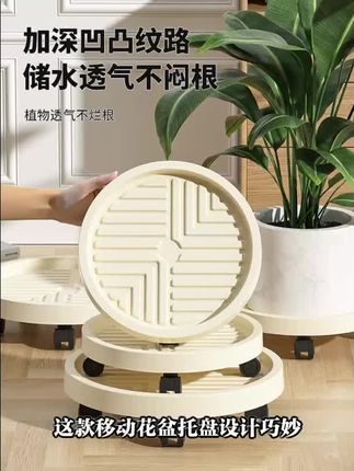 家里养的绿植很重,移动困难,就选它,安排一个#移动托盘花盆 #好物推荐🔥 #强烈推荐