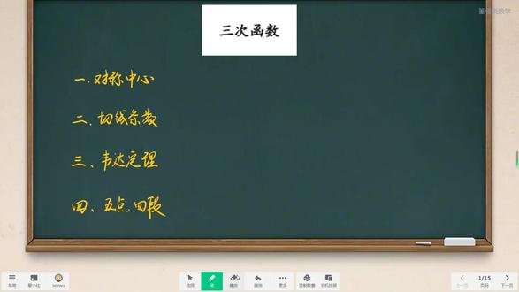 三次函数 #高三数学第一轮复习#函数与导数专题#三次函数#对称中心#三次方程韦达定理#切线条数#四段论