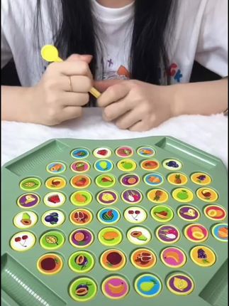 【锻炼记忆力】儿童双人对战棋翻转翻翻乐翻翻棋益智力玩具专注力#战旗#玩具#益智玩具 #好物推荐🔥