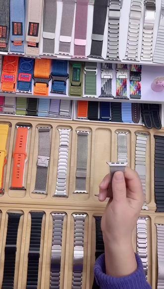 华为手表换新装,磁吸金属表带太好看了!