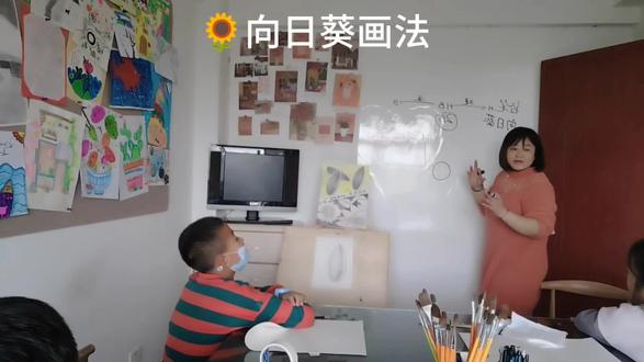 记录瓜子创意素描写生