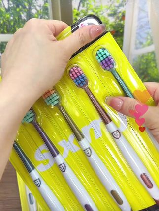 这个价到手5支,还是三笑美洁大品牌的,谁能不心动啊!#软毛牙刷 #牙刷 #软毛牙刷推荐 #超便宜超划算