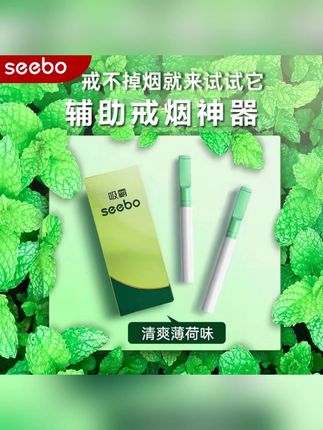 seebo吸霸果味过滤烟嘴空吸棒薄荷味可清新口气缓烟吸棒替代品#过滤嘴#薄荷味#清新口气#吸烟棒#替代品